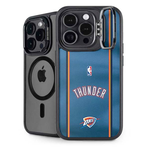 NBA Oklahoma City Thunder Jersey iPhone 15 Pro Max Kickstand Case